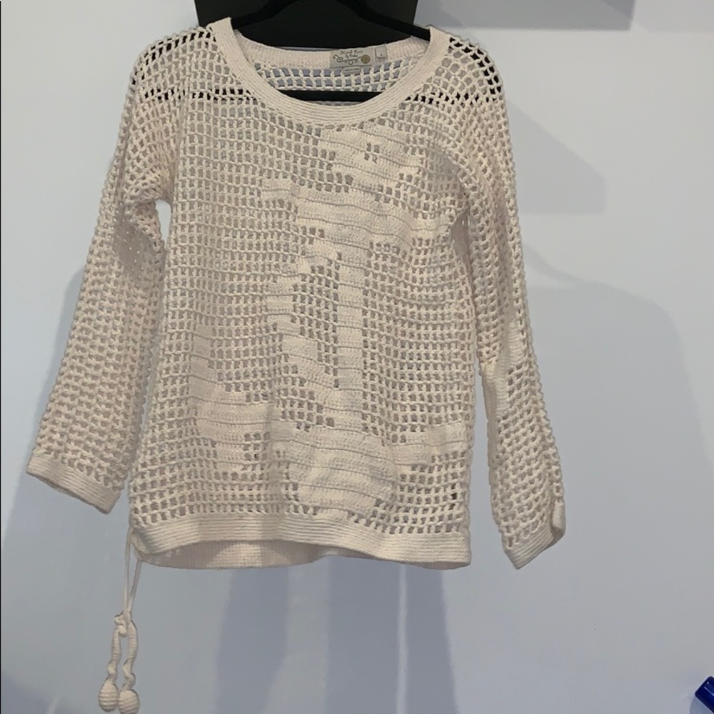 Cream sweater